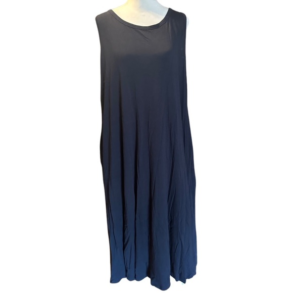 Soft Surroundings Dresses & Skirts - Soft Surroundings Black Maxi Dress With Pockets Size 2X Women’s